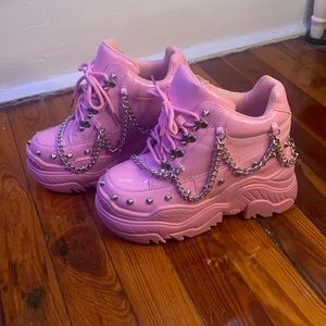 Pink Platform Shoes